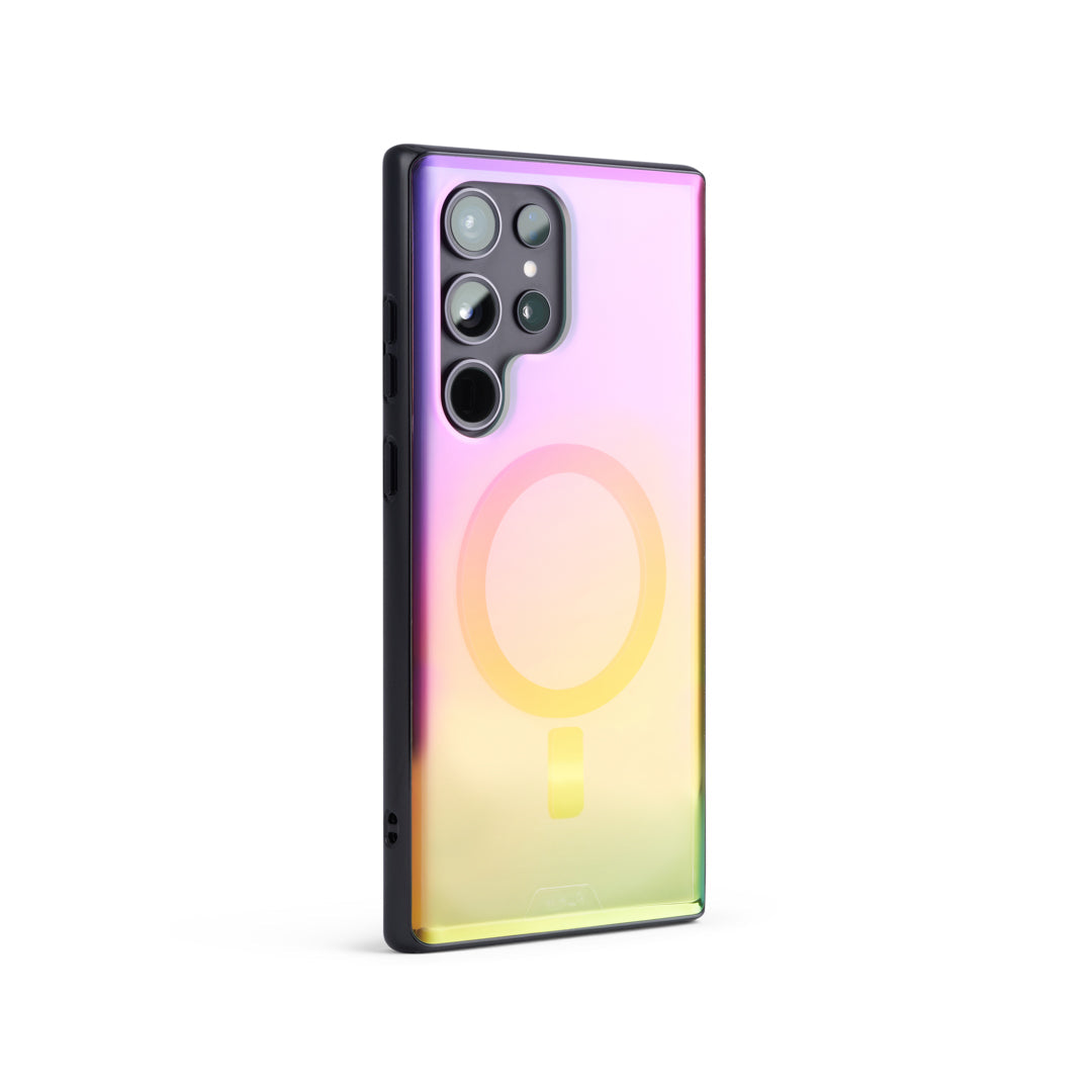 Protective Clear Iridescent Phone Case - Clarity MagSafe