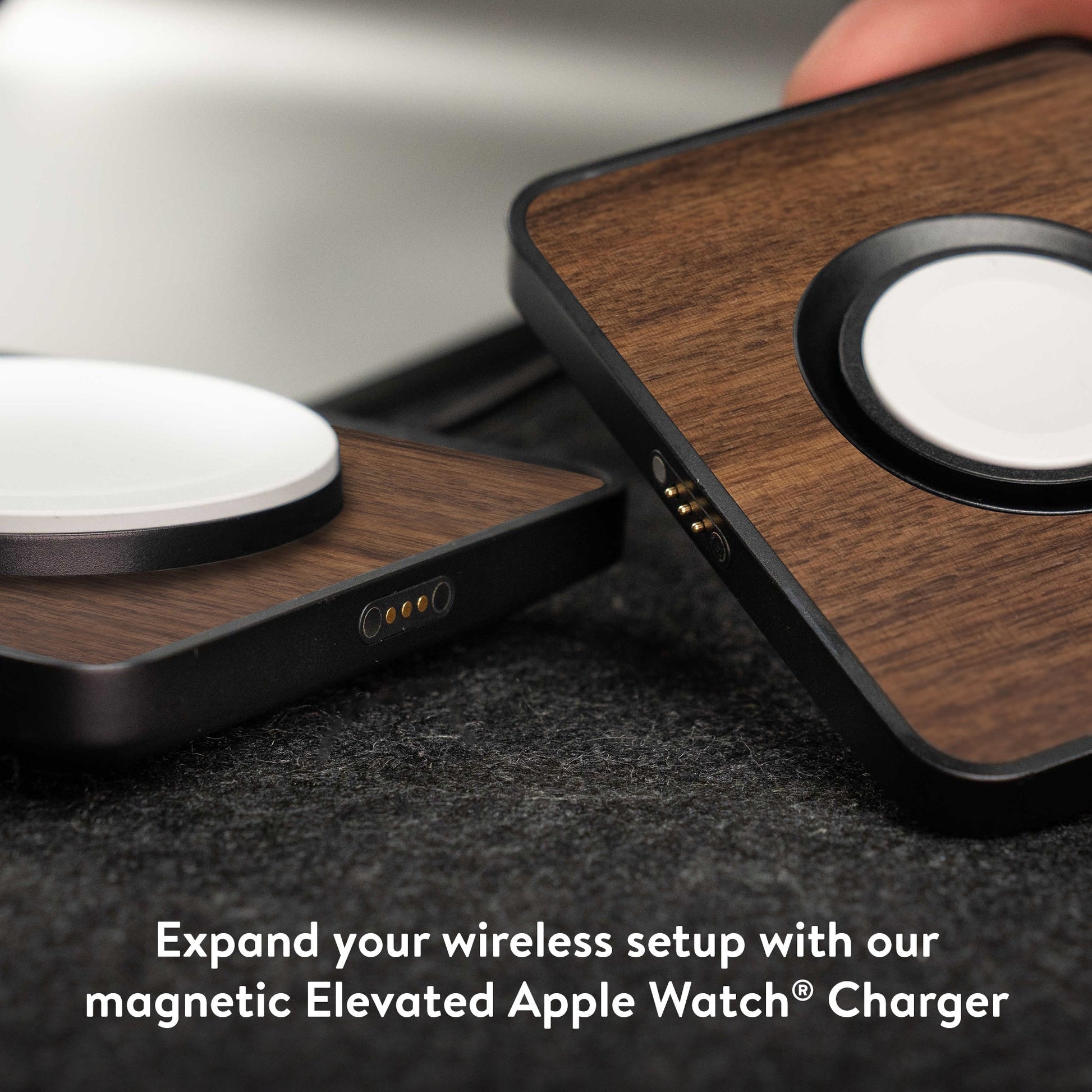 Walnut Wireless Charging Pad