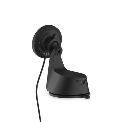 Wireless Charging Suction Mount With Car Adaptor