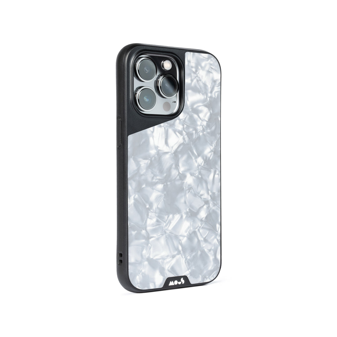 Silver Pearl Protective Phone Case - Limitless