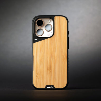 Bamboo Protective Phone Case with Camera Control Button - Limitless