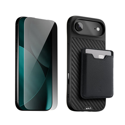 Aramid Fibre Protective Case, Screen Protector and Card Wallet - Apple Starter Kit