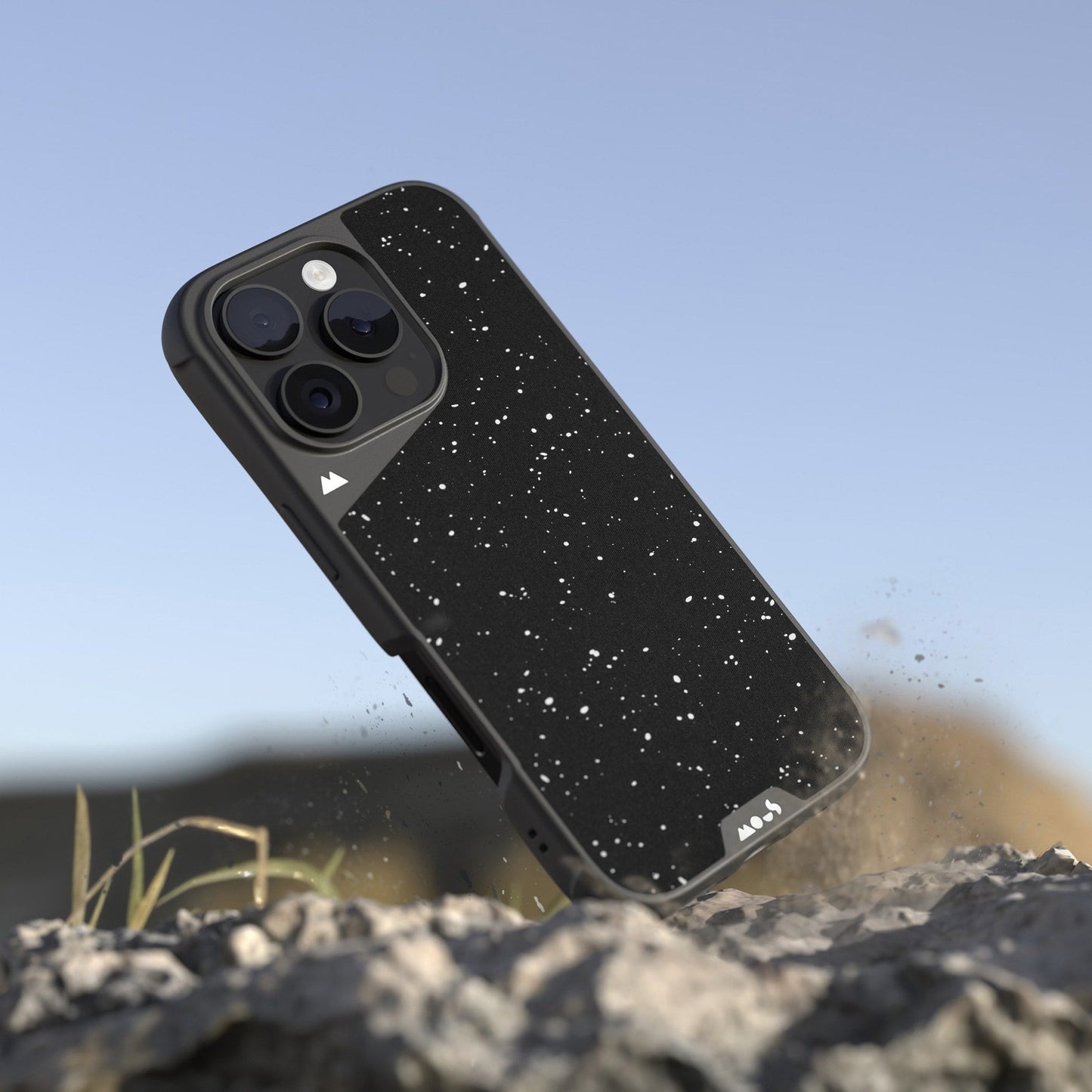 Speckled Fabric Protective Phone Case - Limitless